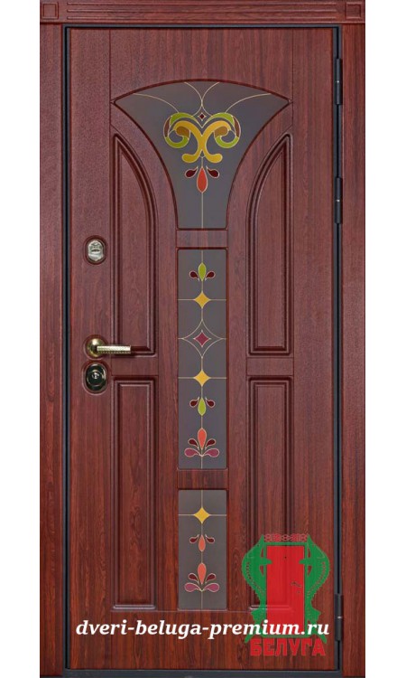Входная металлическая дверь Белуга Лотос